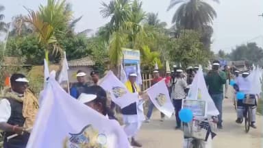 সাগর: শ্রীধাম গ্রাম পঞ্চায়েত এলাকায় শুক্রবার দিন এক বর্ণাঢ্য ও ব্যতিক্রমী পরিবেশে শুরু হলো ‘বাংলার বাড়ি’ প্রকল্পের