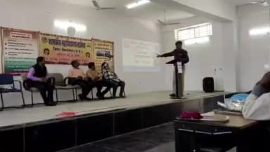 तामिया: तामिया कॉलेज में आरटीओ ने विद्यार्थियों को सौंपे लाइसेंस, पुलिस भी पहुंची