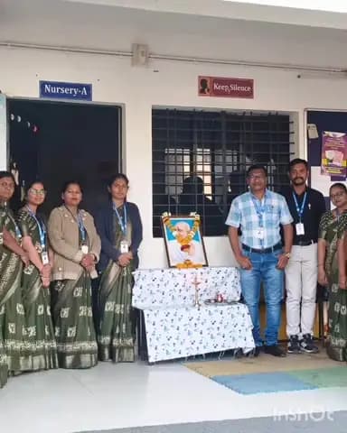 हिंगणघाट: ब्रिलियंट सीबीएससी स्कूलमध्ये हिंगणघाट येथे राष्ट्रपिता महात्मा गांधी यांची पुण्यतिथी साजरी