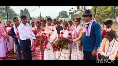 सिसई: सरना सुरक्षा युवा मंच ने ठेठईटांगर के सरना स्थल में पारंपरिक विधि से कराया पवित्र विवाह