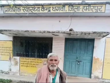 सरीला: सरीला तहसील क्षेत्र के धगवां गांव में प्राथमिक स्वास्थ्य केंद्र समय पर नहीं खुलने से ग्रामीण परेशान