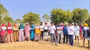 टांटोटी: टाटोटी सहित केकड़ी विधानसभा में विभिन्न स्थानों पर कांग्रेस कार्यकर्ताओं का विरोध प्रदर्शन, मनरेगा बचाओ महासंग्राम