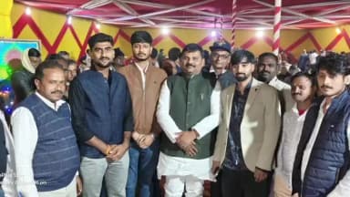 जंदाहा: जदयू प्रदेश अध्यक्ष सह महनार विधायक उमेश सिंह कुशवाहा विभिन्न मांगलिक कार्यक्रमों में हुए शामिल