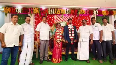 விக்கிரவாண்டி: அகரம் சித்தாமூர் கிராமத்தில் திமுக நிர்வாகி இல்ல திருமண விழாவில் சட்டமன்ற உறுப்பினர் கலந்து கொண்டார்