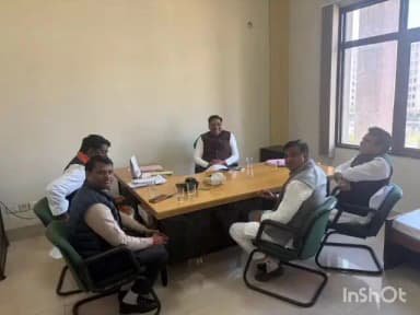 महवा: विधायक ने जल संसाधन मंत्री से मुलाकात कर क्षेत्र की समस्याओं से कराया अवगत