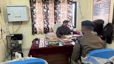 गौरिहार: एसडीओपी नवीन दुबे ने थाना सरवई का वार्षिक निरीक्षण किया