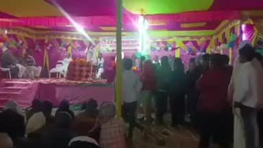 सरमेरा: सरमेरा के ससौर गांव में नौ दिनों तक चलने वाले अखंड नवाह पारायण यज्ञ का शुभारंभ