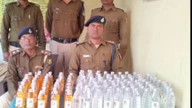 डेहरी: सोननगर स्टेशन पर आरपीएफ ने की बड़ी कार्रवाई, 39.3 लीटर देसी शराब किया ज़ब्त