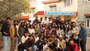 ओरमांझी: मेसरा स्थित बिड़ला प्रौद्योगिकी संस्थान के लियो क्लब ने गुरु नानक होम के बच्चों के लिए दान अभियान आयोजित किया