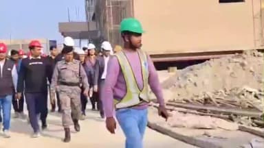 उदवंत नगर: जीरो माइल स्थित मेडिकल कॉलेज निर्माण कार्य का डीएम तनय सुल्तानिया ने किया निरीक्षण, गुणवत्ता और समय-सीमा पर रहे सख्त