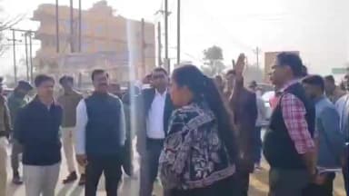 उदवंत नगर: जीरो माइल–पातर और जीरो माइल–असनी पथ चौड़ीकरण व ड्रेनेज कार्य की प्रगति पर डीएम ने सख्ती दिखाई