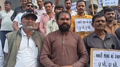 ચુડા: ચુડા ના કોરડા ગામે સરકારી માધ્યમિક શાળા માં કેટલાક લોકો એ દબાણ કરતા આમ આદમી પાર્ટી ના મયુર સાકરીયા એ પ્રતિક્રિયા આપી હતી