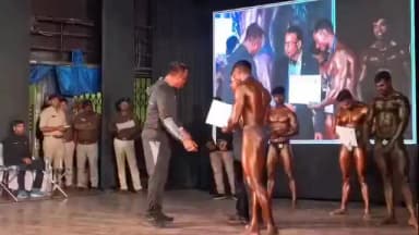 কাটোয়া ১: পূর্ব বর্ধমান জেলা পুলিশের অন্তর্গত কাটোয়া থানার পরিচালনায় আয়োজিত হলো বডি বিল্ডিং প্রতিযোগীতা