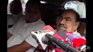 जळगाव: दोघही राष्ट्रवादी एकत्र येतील माजी मंत्री एकनाथ खडसे यांची बारामती येथे माहिती