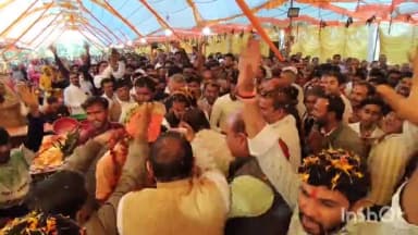 राघोगढ़: विधायक जयवर्धन सिंह राघोगढ़ के गांवों में पहुंचे, हिंदुओं पर हमले और शंकराचार्य जी पर दिया बयान