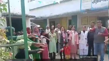 बोआरीजोर: महागामा प्रखंड के उत्क्रमित उच्च विद्यालय समरी में कुष्ठ निवारण को लेकर दिलाई गई जागरूकता