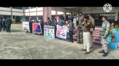 गोड्डा: मेहरमा पुलिस ने बच्चों को साइबर क्राइम और ट्रैफिक नियमों के प्रति किया जागरूक, बताया देश का भविष्य