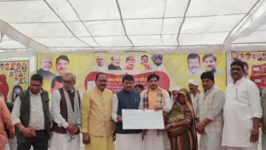 निवाली: नगर परिषद निवाली सहित अन्य स्थानों पर पात्र हितग्राहियों को मिला हितलाभ