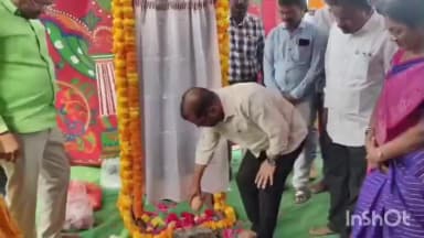 31వ డివిజన్లో రూ.1.35 కోట్ల వ్యయంతో నిర్మించనున్న ప్రభుత్వ బాల సదనం భవనానికి శంకుస్థాపన ఎమ్మెల్యే