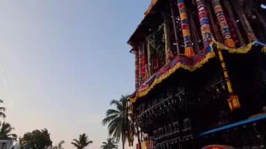 தோவாளை: பூதப்பாண்டி அருள்மிகு பூதலிங்க சுவாமி திருக்கோவில் தேரோட்ட திருவிழா விமர்சையாக நடைபெற்றது.