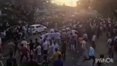 ಅಜ್ಜಂಪುರ: ತಮ್ಮಟದಹಳ್ಳಿ ಗೇಟ್ ಬಳಿ ಇನ್ಸ್ಪೆಕ್ಟರ್ಗೆ ಗುದ್ದಿದ ಎತ್ತಿನ ಗಾಡಿ.! ಡೆಡ್ಲಿ ಆಕ್ಸಿಡೆಂಟ್ ದೃಶ್ಯ ಮೊಬೈಲ್ನಲ್ಲಿ ಸೆರೆ.!