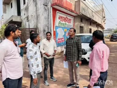 राजनांदगांव: शहर के वार्ड नंबर 44 और 45 में नगर निगम महापौर ने सफाई और निर्माण कार्य का लिया जायजा