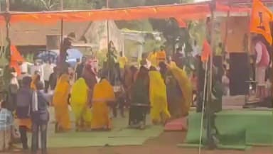 तामिया: छिंदी में विशाल हिंदू सम्मेलन, बाइक रैली निकाली गई, सुरक्षा के लिए पुलिस तैनात