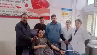 भिवानी: भिवानी में संत रविदास जयंती पर 23 युवाओं ने किया स्वैच्छिक रक्तदान