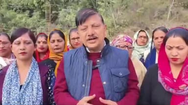 भोटा: सुजानपुर वि.स. के सभी लोग मेरा परिवार, राजेंद्र राणा ने कहा: राष्ट्रीय राजमार्ग 03 से हो रहे लोग प्रभावित