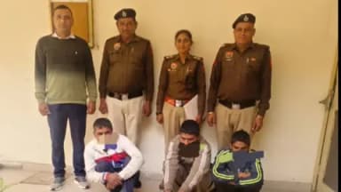 हिसार: हांसी पुलिस ने चोरी के मामले में तीन आरोपियों को किया गिरफ्तार, ₹7 हजार की नकदी बरामद