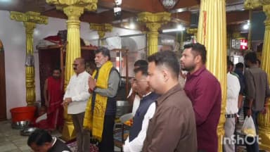 जगदलपुर: बीजेपी प्रदेश अध्यक्ष और विधायक किरण देव ने मां दंतेश्वरी मंदिर पहुंचकर सुरक्षा व्यवस्था मजबूत करने का दिया भरोसा