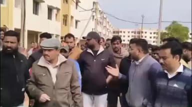 शिवपुरी नगर: पीएम आवास कॉलोनी में बवाल: भुगतान विवाद में ठेकेदार ने पानी की सप्लाई रोकी, 500 परिवार परेशान