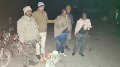नबीनगर: पुलिस की बड़ी कार्रवाई, शिकारपुर मोड़ से 130 लीटर देशी शराब के साथ 2 तस्कर किए गए गिरफ्तार