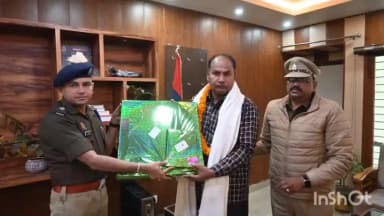 महाराजगंज: SP कार्यालय सभागार में आयोजित सेवानिवृत्ति सम्मान समारोह, CO निचलौल व 2 अन्य पुलिसकर्मियों को दी गई विदाई