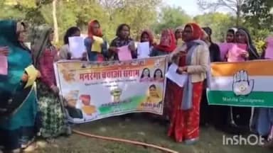 बारां: कांग्रेस की पूर्व प्रदेश सचिव एवं समाज सेविका मनीषा सैनी ने मनरेगा को लेकर सीसवाली में महिलाओं से की मुलाकात