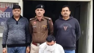 थानेसर: कुरुक्षेत्र पुलिस ने गाय चोरी करने के आरोपी को किया गिरफ्तार, चोरी की गई गाय बरामद