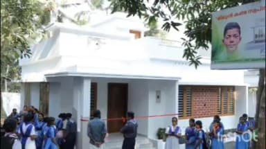 കരുനാഗപ്പള്ളി: തേവലക്കര സ്കൂളിൽ ഷോക്കേറ്റ് മരിച്ച മിഥുന്റെ കുടുംബത്തിന് വീടൊരുങ്ങി