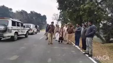 नानपारा: नानपारा में एसडीएम ने ब्लैक स्पॉट का निरीक्षण किया, दुर्घटनाओं को रोकने के लिए बनाई गई रणनीति