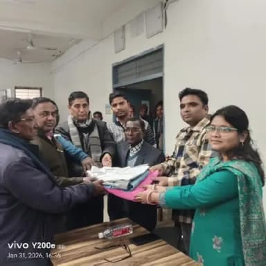 धोरैया: अंचल कार्यालय में राजस्व कर्मचारी के विदाई समारोह का आयोजन, कर्तव्यनिष्ठा की हुई सराहना