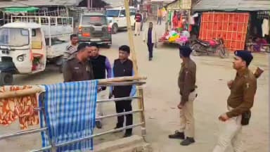 सुल्तानगंज: माघी पूर्णिमा को लेकर अजगैबीनाथ धाम में सुरक्षा के कड़े इंतजाम, अधिकारियों ने गंगा घाटों का किया निरीक्षण