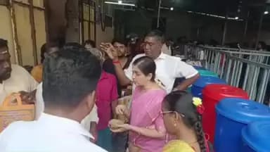 திருவண்ணாமலை: அருணாச்சலேஸ்வரர் கோயிலில் நடிகை தேவயானி சாமி தரிசனம்