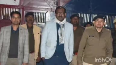 महाराजगंज: जिलाधिकारी और पुलिस अधीक्षक ने किया जिला कारागार का आकस्मिक निरीक्षण