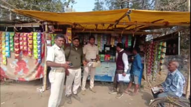 ରାଇରଙ୍ଗପୁର ସହର: ରାଇରଙ୍ଗପୁର ସହରାଞ୍ଚଳ ଥାନା ଅଞ୍ଚଳରେ ଚଢାଉ ନିଶା ଦ୍ରବ୍ୟ ବିକ୍ରି କରୁଥିବା ୫ ଟି ଦୋକାନରୁ ୧୦୦୦ ଟଙ୍କା ଜୋରିମାନା ଆଦାୟ