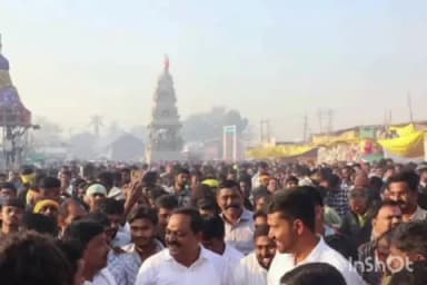 ಅಜ್ಜಂಪುರ: ಅಂತರಘಟ್ಟಮ್ಮ ರಥೋತ್ಸವದಲ್ಲಿ ಶಾಸಕ ಆನಂದ್ ಭಾಗಿ.!