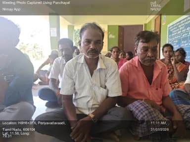 காட்டுமன்னார்கோயில்: 31-Jan-26 : Social Audit Special Grama Saba