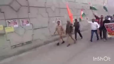 देवबंद: देवबंद में हिंदू स्वाभिमान परिषद का प्रदर्शन, बांग्लादेश में हिंदुओं पर हमलों के विरोध में सरकार से हस्तक्षेप की मांग