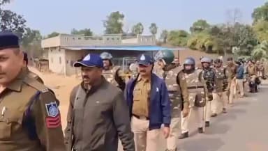 अलीराजपुर: गोवा पुलिस पर हमले के मामले में बोरी में पुलिस की तलाशी, 3 आरोपी गिरफ्तार, 2 मोटरसाइकिलें जब्त