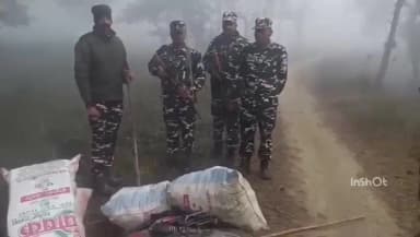 बनकटवा: झरौखर पुलिस और एसएसबी की संयुक्त कार्रवाई में 646 बोतल नेपाली शराब जब्त, तस्कर फरार