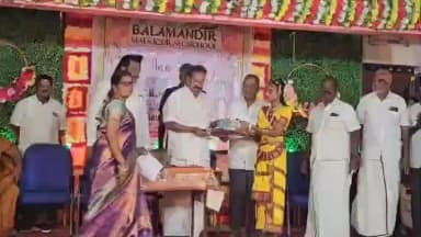 கண்டச்சிபுரம்: அரகண்டநல்லூர் தனியார் பள்ளியில் 39 ஆம் ஆண்டு ஆண்டு விழாவில் முன்னாள் அமைச்சர் கலந்து கொண்டார்