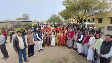 अन्ता: आदर्श विद्या मंदिर बमूलिया कलां में निकाला गया भव्य बाल पथ संचलन